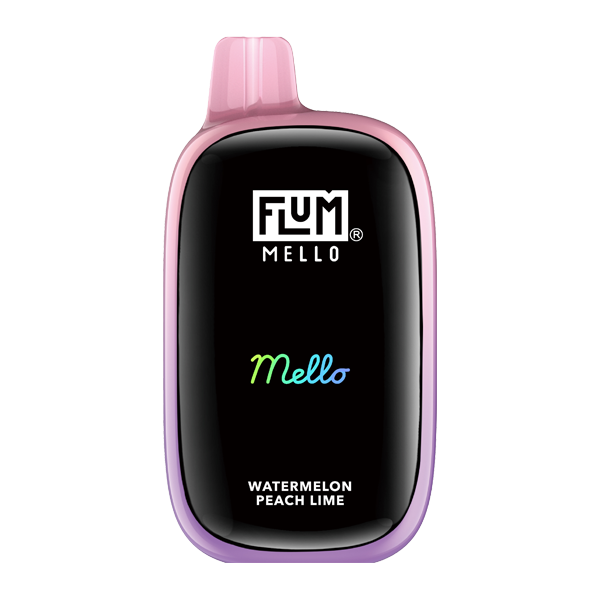 Flum Mello Crush Watermelon Peach Lime flavor