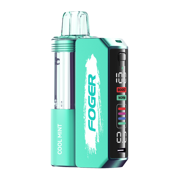 foger vape cool mint Switch Pro Kit with pod and battery separated
