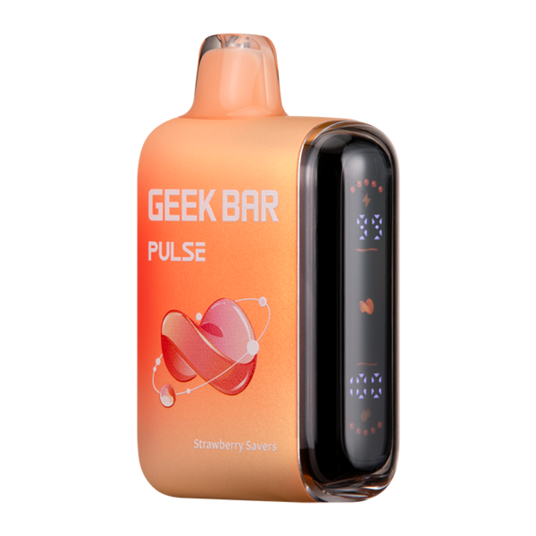 sour drop savers Strawberry Geek Bar Pulse