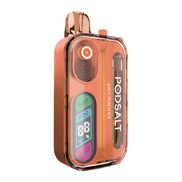 peachy ice Pod Salt Hit 40K
