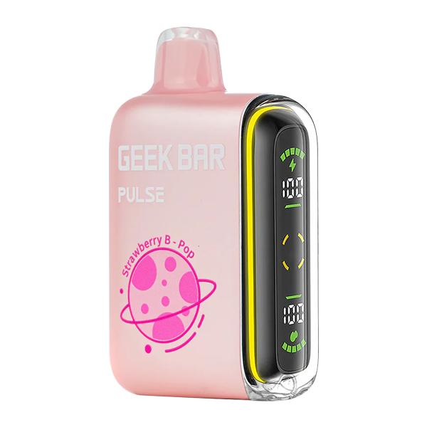 best zero nic vape Strawberry B-Pop Geek Bar Pulse