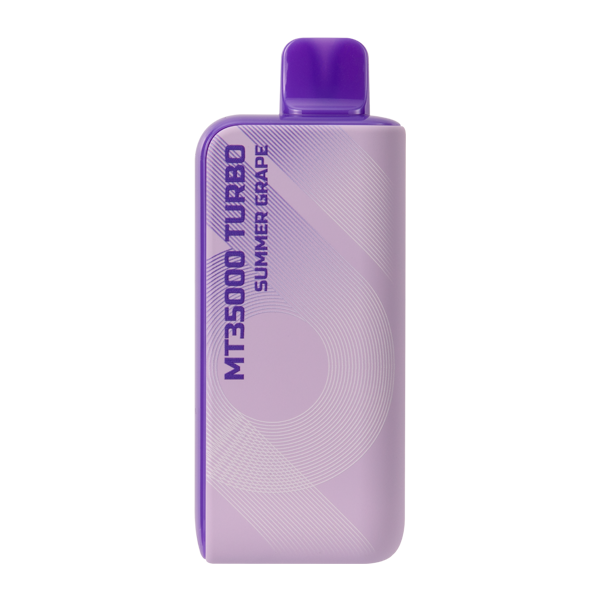Primo piano di bottiglie di liquido con aroma peachy ice accanto a dispositivi