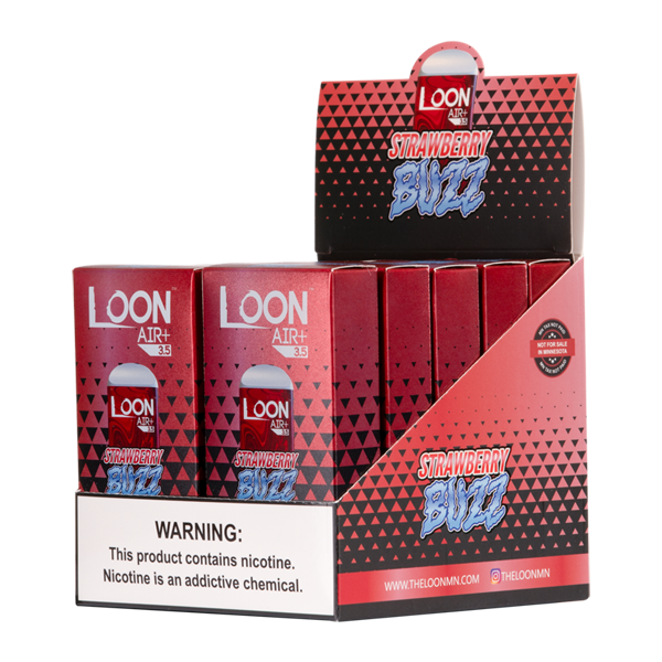 Close-up of foger vape pink and blue disposable showing transparent liquid window with e-liquid level visible