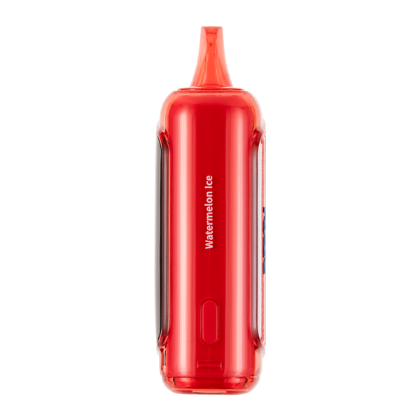Close up of USB-C port on a how do you charge a fogger vape device showing red charging light
