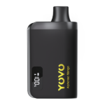 foger vape battery - Foger Switch Pro 650mAh device in blue gradient finish shown with USB-C charging port at bottom and dual airflow adjustment slots