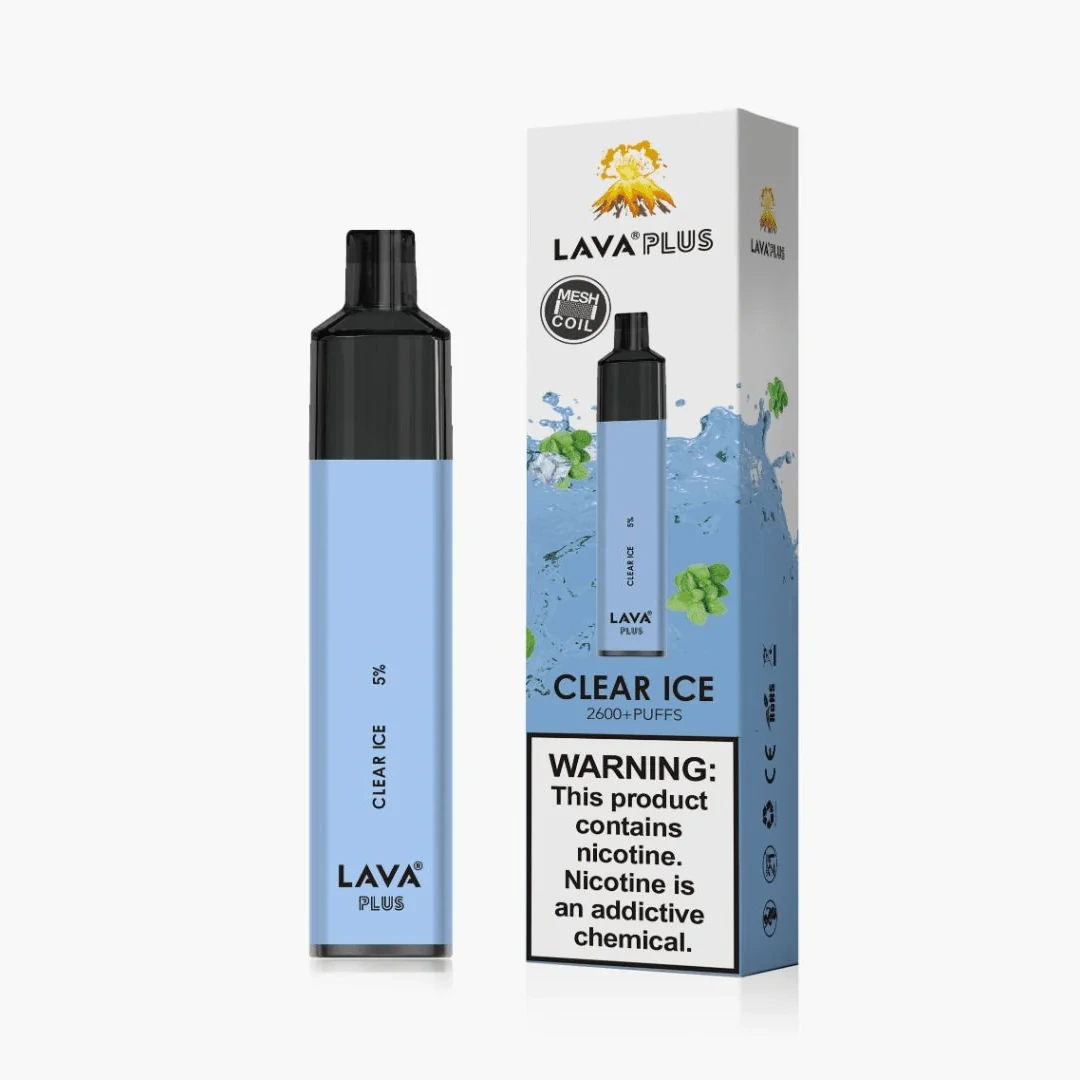 fzzybar vape Clear Ice Lava Plus 26000 puffs disposable vape